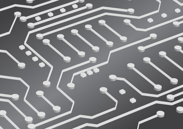 具有高技术数字数据的电路技术背景图片下载