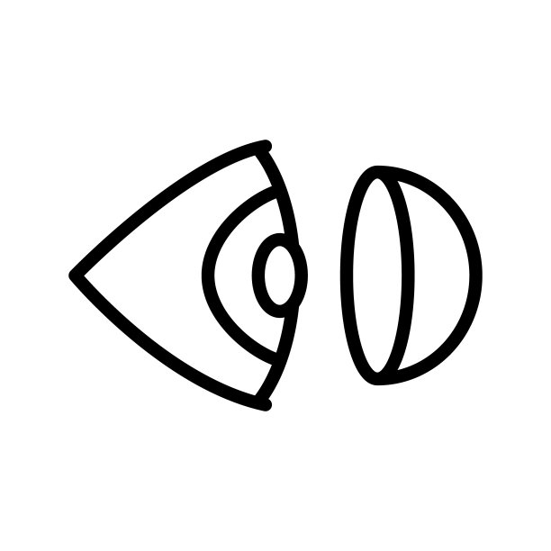 隐形眼镜平面线条图标设置。眼科，眼镜护理，眼解剖，隐形眼镜，医疗工具。简单的平面矢量插图商店，网站或手机应用程序图片下载