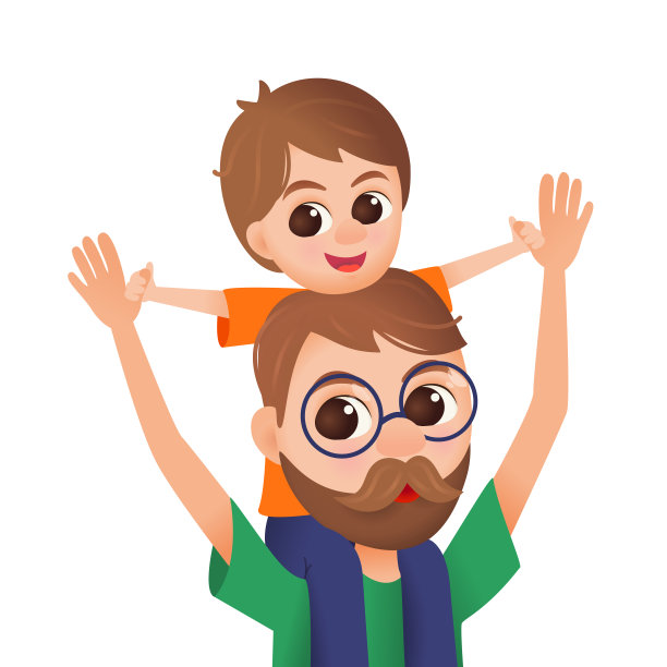 父亲和儿子图片下载