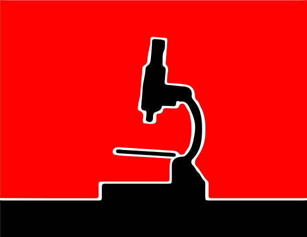 显微镜隔离在backgro上图片下载