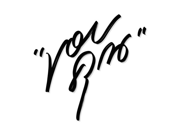 khobkhun。用泰语谢谢你。手写字母孤立在白色背景上。矢量模板的海报，社交网络，旗帜，卡片。图片下载