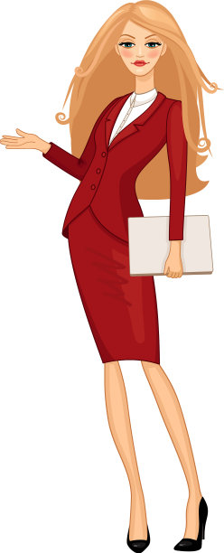 商业女性图片下载