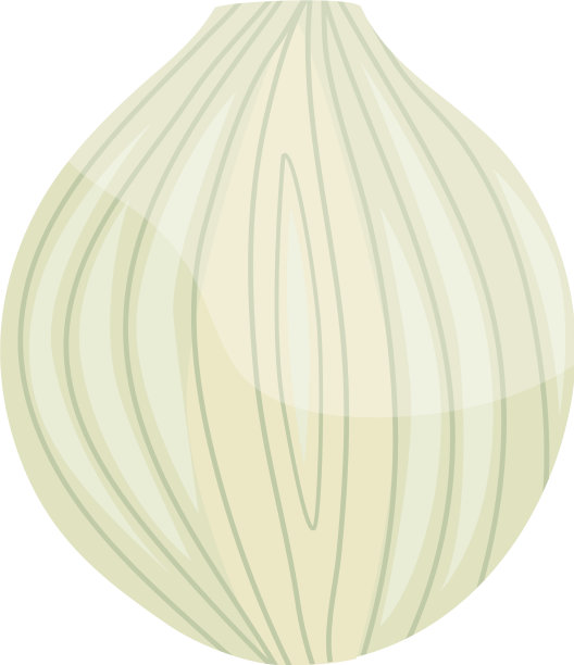 去皮洋葱扁平成分图片下载