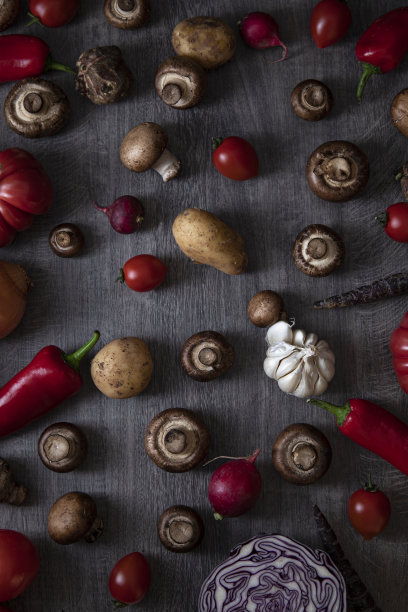 红色蔬菜背景图片下载