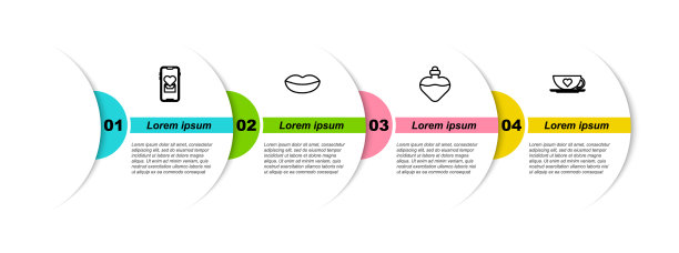 设行移动带微笑的心唇瓶图片下载