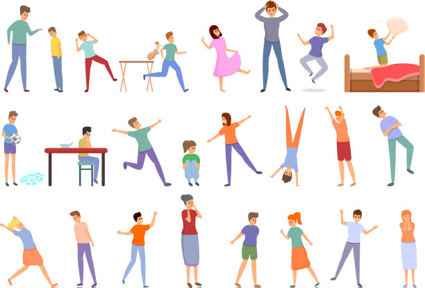 不听话的图标设置卡通风格图片下载