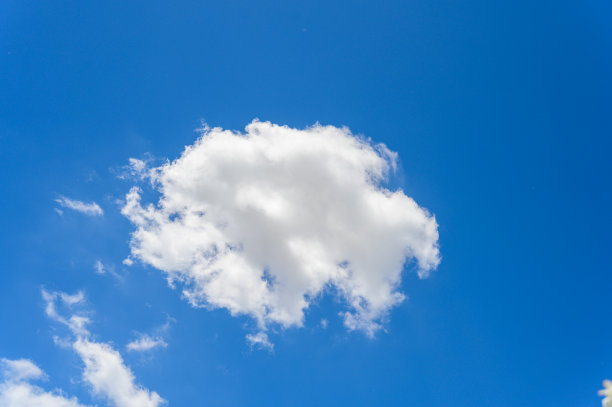 景观多云的天空，清晰的美丽，大气的夏季天抽象的背景图片下载