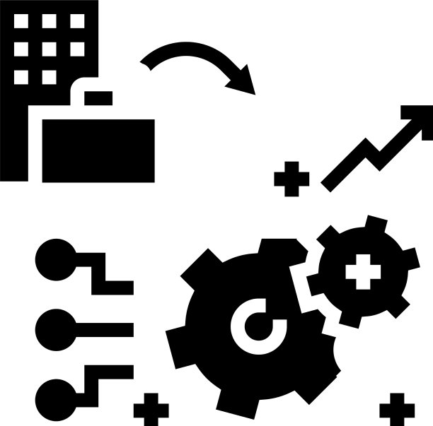 经验好处字形图标图片下载