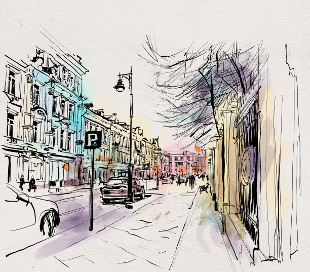 城市景观图片下载