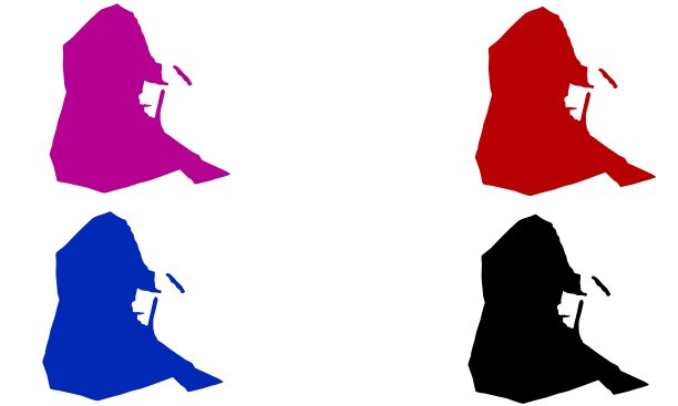 冰岛Dalvik城市地图剪影图片下载