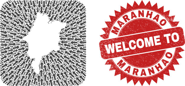 欢迎格朗格邮票和马拉尼豪州地图图片下载