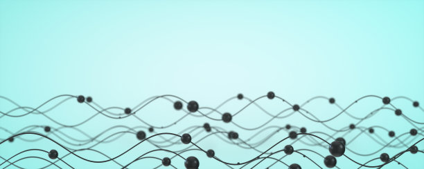 大数据、网络、波形光缆背景图片下载