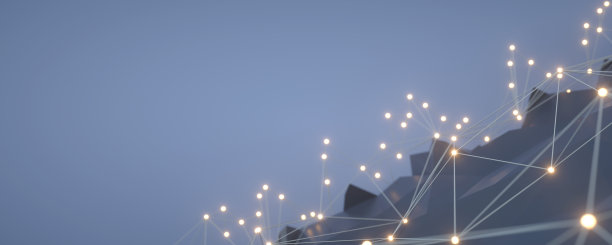 全球数字网状网络，区块链，大数据，未来技术背景图片下载