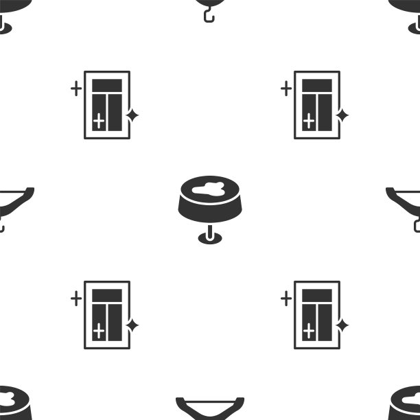 在桌布上放置衣架上的衣物污渍图片下载