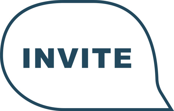 邀请文字在语音气泡图标图片下载