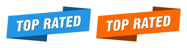 最高评级横幅最高评级缎带标签标志集图片下载