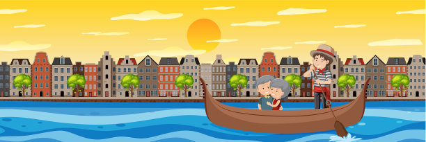 一对领养老金的夫妇乘船旅游图片下载