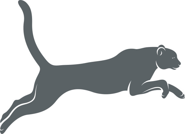 猎豹设计创意猎豹标志设计图片下载