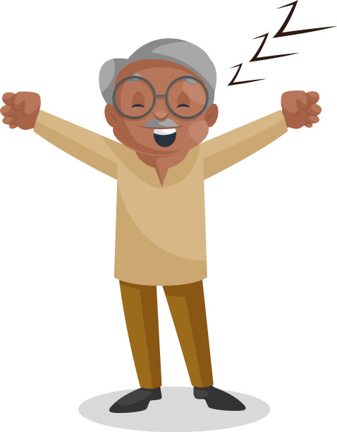 老人卡通图片下载