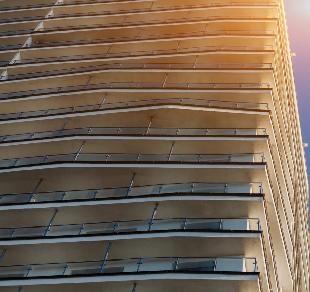 住宅建筑的现代外观图片下载