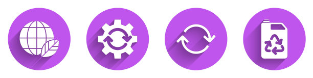 设置地球仪和叶片齿轮和箭头为图片下载