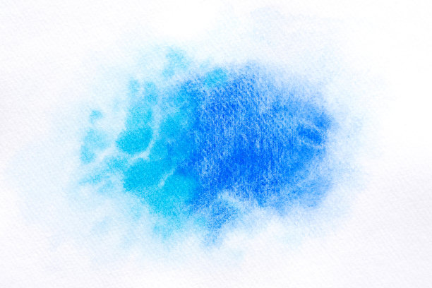 彩色水彩笔刷背景。图片下载