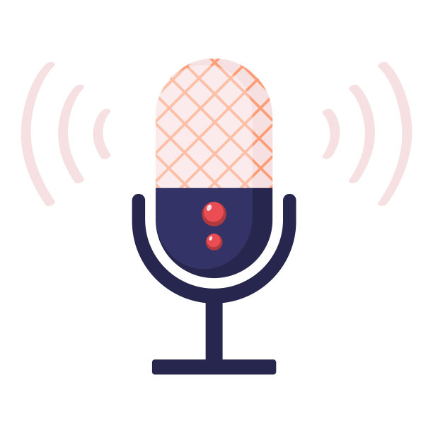 媒体工具麦克风涂鸦图标录音图片下载