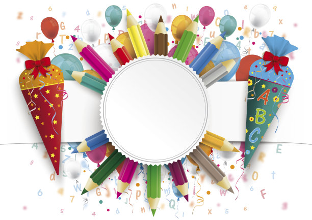 白色的象征，气球，字母，糖果，铅笔图片下载