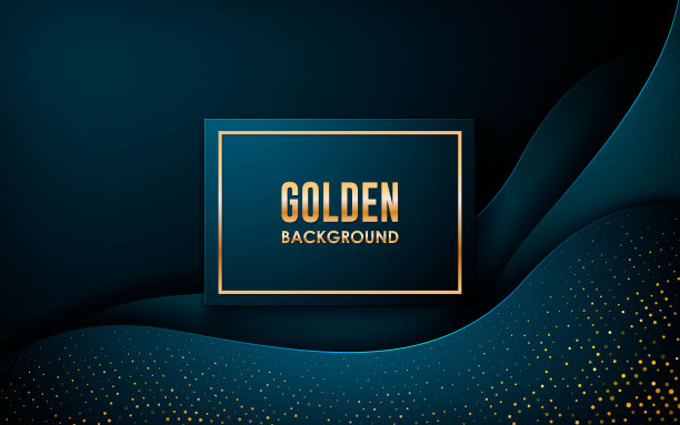 深色抽象背景与蓝色波重叠层图片下载