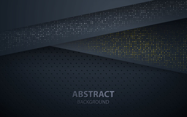 深色抽象背景与黑色重叠层图片下载