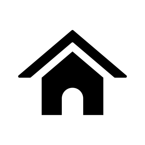 购物，交通或互联网家庭简单孤立的图标应用程序和网站图片下载