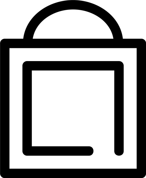 包图标或标志孤立标志符号图片下载