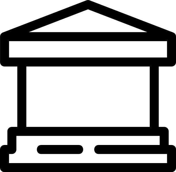 银行图标或标志孤立标志符号图片下载