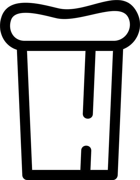 啤酒图标或标志（独立符号）图片下载