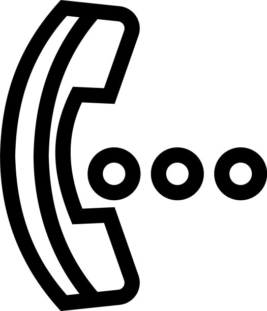 呼叫图标或标志孤立标志符号图片下载