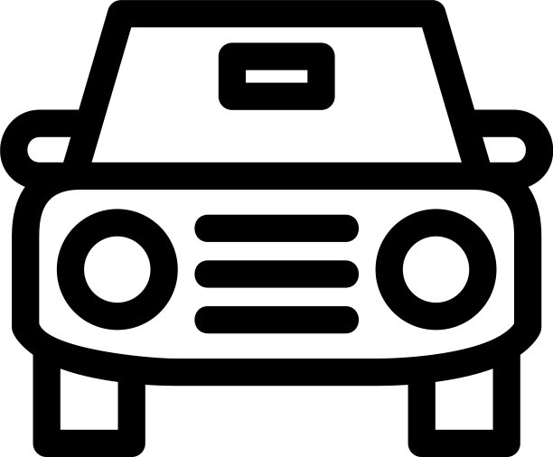 汽车标志或标志孤立标志符号图片下载