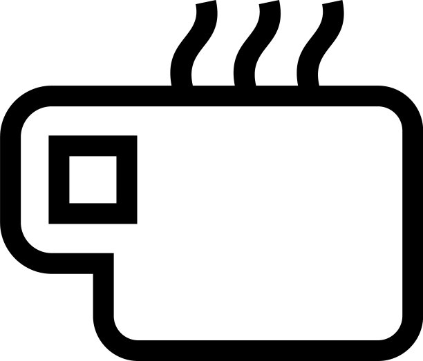 咖啡图标或标志孤立标志符号图片下载