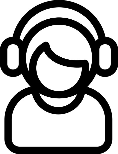 客户图标或标志孤立标志符号图片下载