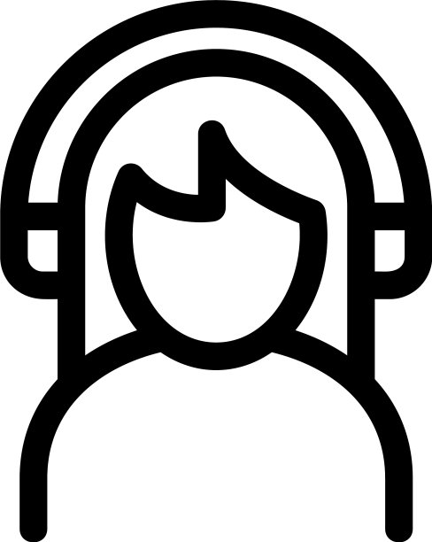 客户图标或标志孤立标志符号图片下载