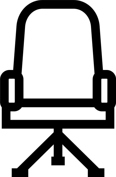 桌椅图标或标志孤立标志符号图片下载