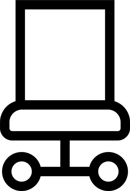 桌椅图标或标志孤立标志符号图片下载