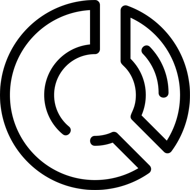 甜甜圈图表图标或标志孤立符号符号图片下载