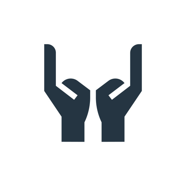 手的图标。字形手图标用于网站设计和移动，应用程序开发，打印。手图标从填充手势收集孤立的白色背景。图片下载