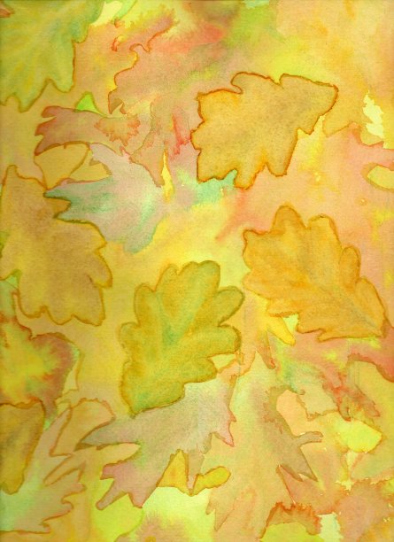 秋色插画图片下载