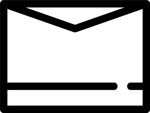 信封图标或标志孤立符号符号图片下载