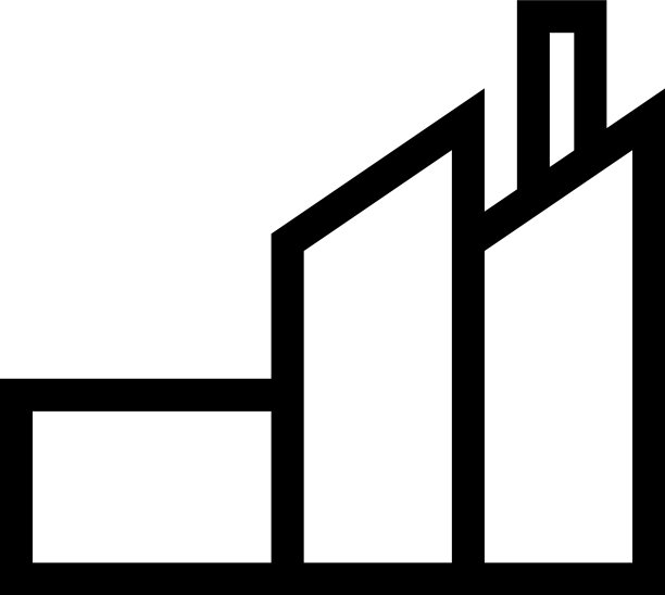 工厂标志或标志孤立标志符号图片下载