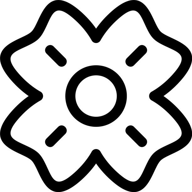 花卉图标或标志孤立标志符号图片下载