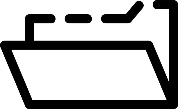 文件夹图标或Logo独立标志符号图片下载