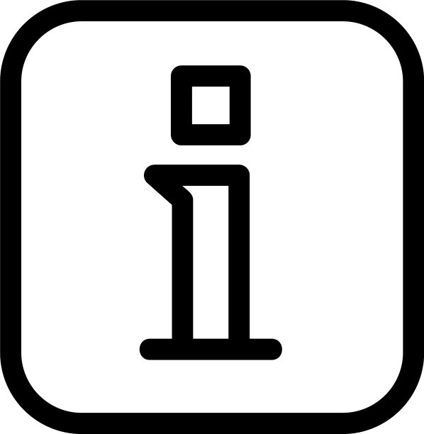 信息图标或独立标志符号图片下载