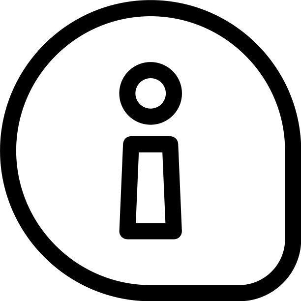 信息图标或独立标志符号图片下载
